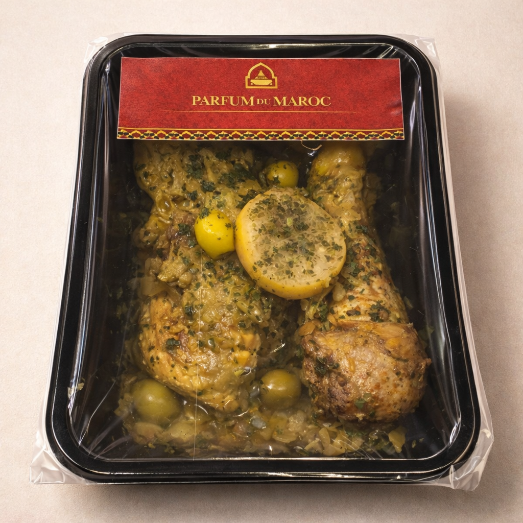 Tajine Poulet Citron & Olives